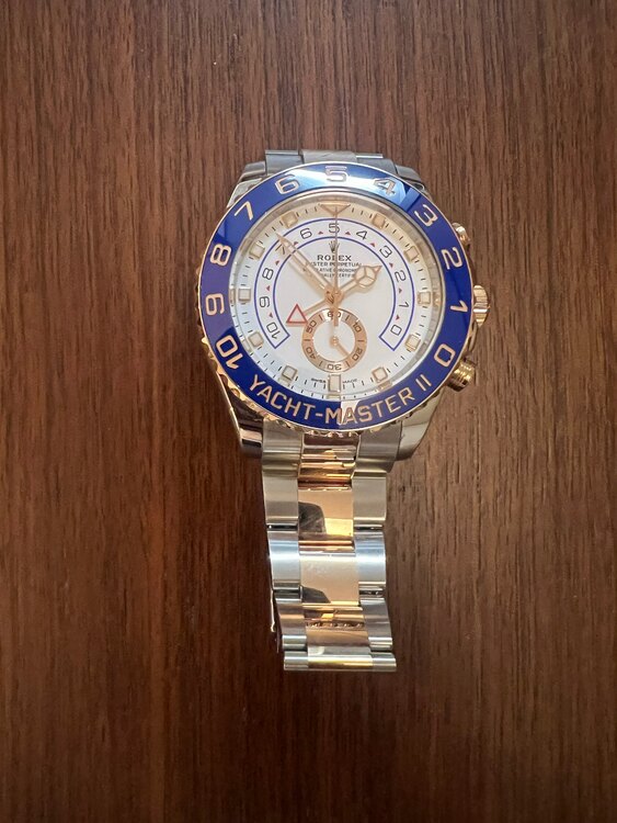ロレックス ヨットマスター 11668（高級時計）の商品画像 - 査定依頼日：2025年3月22日 - 最高査定価格：100,000円