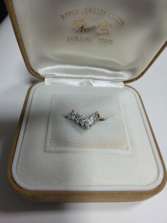 天然ダイヤモンドリング（宝石）の商品画像 - 査定依頼日：2025年9月2日 - 最高査定価格：100,000円