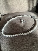 泉洲産パールネックレスとピアス（宝石）の商品画像 - 査定依頼日：2024年1月14日 - 最高査定価格：3,500円