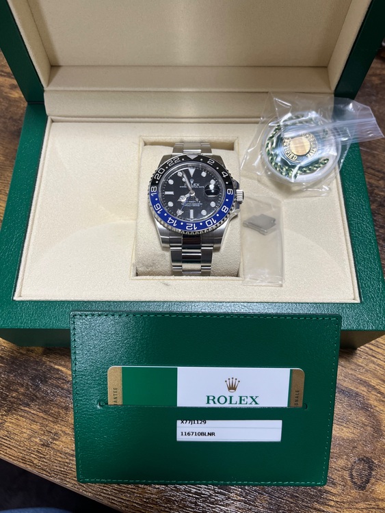116710BLNR（高級時計）の商品画像 - 査定依頼日：2025年10月26日 - 最高査定価格：2,230,000円
