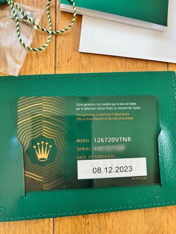 126720VTNR（高級時計）の商品画像 - 査定依頼日：2026年3月21日 - 最高査定価格：2,800,000円