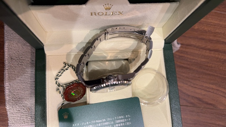 ロレックス サブマリーナー （高級時計）の商品画像 - 査定依頼日：2025年12月13日 - 最高査定価格：1,750,000円