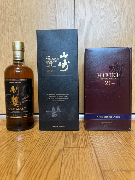 竹鶴（お酒）の商品画像 - 査定依頼日：2025年11月26日 - 最高査定価格：8,500円