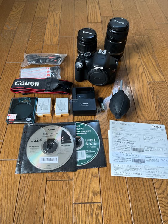 Canon デジタル一眼レフカメラ EOS Kiss X4 ダブルズームキット（カメラ）の商品画像 - 査定依頼日：2023年5月9日 - 最高査定価格：20,000円