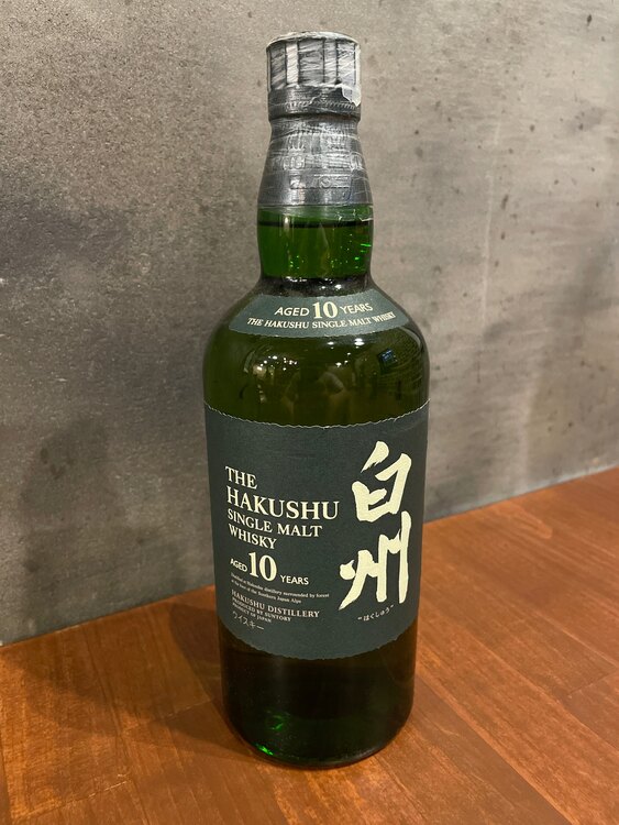 サントリー白州10年（お酒）の商品画像 - 査定依頼日：2025年3月23日 - 最高査定価格：29,000円