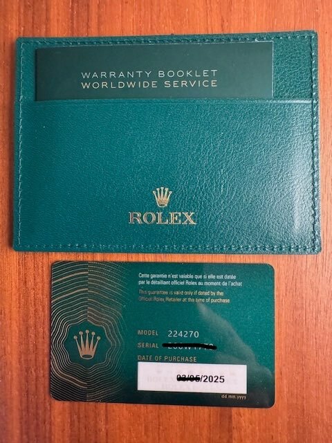 ロレックス エクスプローラー 224270（高級時計）の商品画像 - 査定依頼日：2025年5月6日 - 最高査定価格：1,320,000円