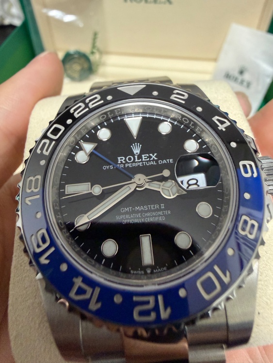 GMTマスターⅡバットマン（高級時計）の商品画像 - 査定依頼日：2026年4月15日 - 最高査定価格：2,750,000円