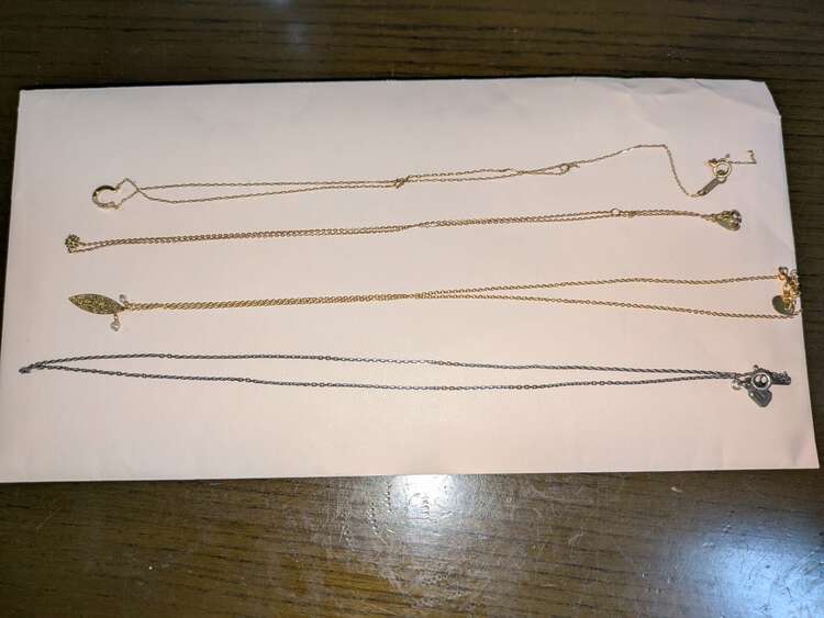 ネックレス（金・貴金属）の商品画像 - 査定依頼日：2025年2月1日 - 最高査定価格：30,000円