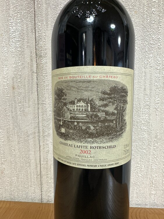 2002 PAUILLAC（お酒）の商品画像 - 査定依頼日：2025年5月6日 - 最高査定価格：60,000円