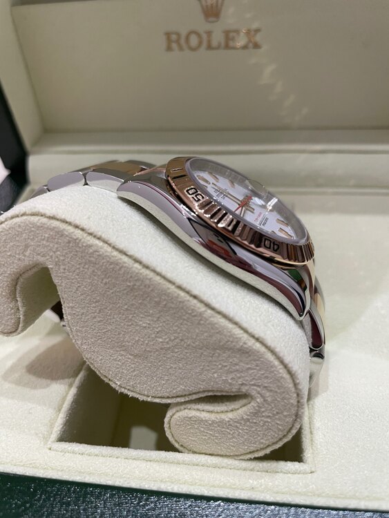 デイトジャスト ターノグラフステンレス×エバーローズゴールド（高級時計）の商品画像 - 査定依頼日：2025年1月6日 - 最高査定価格：1,200,000円