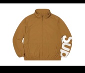 Supreme Spellout Track Jacket "Dark Gold（古着・ファッション）の商品画像 - 査定依頼日：2026年2月11日 - 最高査定価格：7,000円