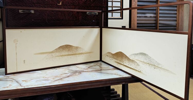 清満作　風露先屏風（美術品・骨董品）の商品画像 - 査定依頼日：2025年6月26日 - 最高査定価格：8,000円