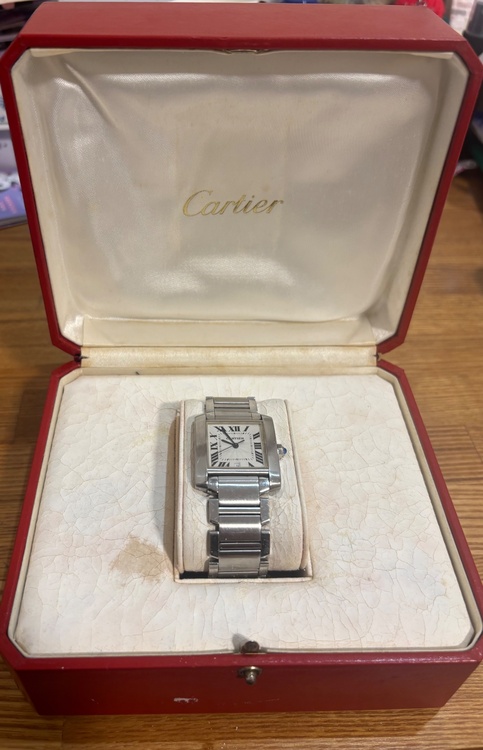 カルティエ タンク W51002Q3（高級時計）の商品画像 - 査定依頼日：2026年3月26日 - 最高査定価格：400,000円