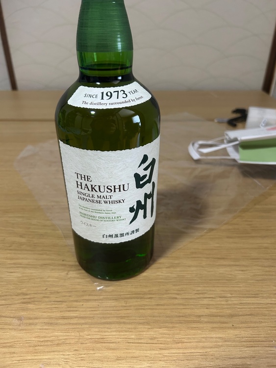 白州（お酒）の商品画像 - 査定依頼日：2026年3月11日 - 最高査定価格：100,000円