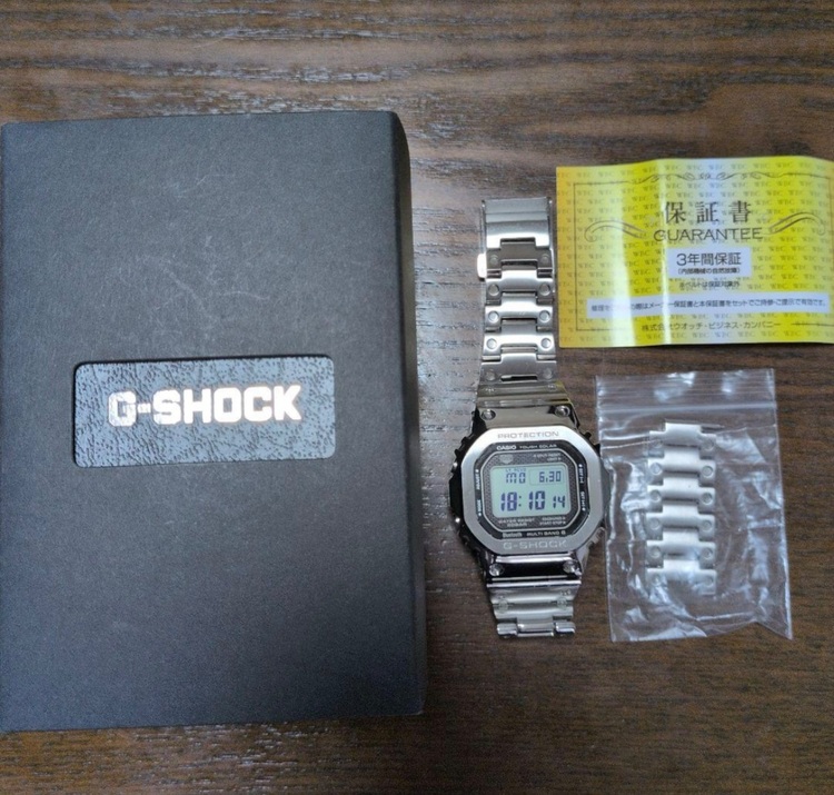 G-SHOCK GMW-B5000 （高級時計）の商品画像 - 査定依頼日：2025年8月1日 - 最高査定価格：30,000円