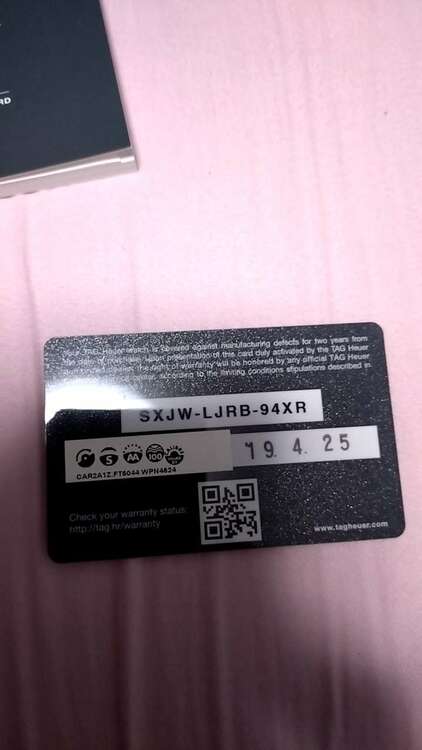 タグホイヤー カレラ （高級時計）の商品画像 - 査定依頼日：2025年5月9日 - 最高査定価格：310,000円