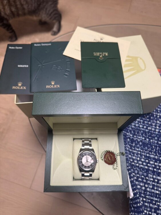 ロレックス デイトジャスト 116200 Z42373（高級時計）の商品画像 - 査定依頼日：2025年2月18日 - 最高査定価格：970,000円