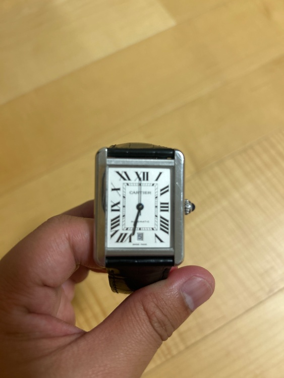カルティエ タンク（高級時計）の商品画像 - 査定依頼日：2026年8月1日 - 最高査定価格：500,000円