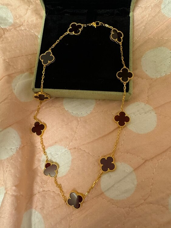 Van Cleef & Arpels Vintage Alhambra カーネリ（金・貴金属）の商品画像 - 査定依頼日：2024年8月13日 - 最高査定価格：100,000円