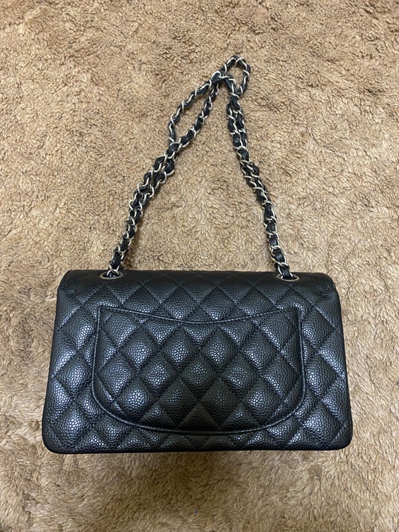 キャビアスキン23センチ黒（ブランドバッグ）の商品画像 - 査定依頼日：2025年11月4日 - 最高査定価格：870,000円