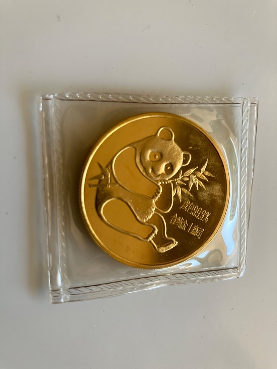 パンダ金貨1オンス1982年（金・貴金属）の商品画像 - 査定依頼日：2026年5月12日 - 最高査定価格：685,572円