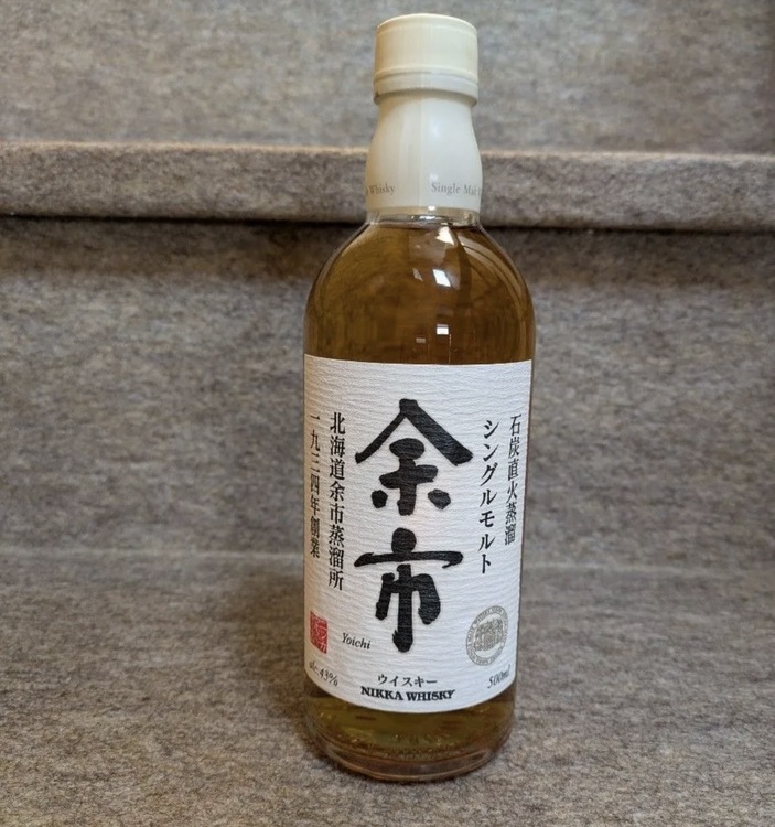 ウイスキー ニッカ 余市 （お酒）の商品画像 - 査定依頼日：2026年1月29日 - 最高査定価格：7,000円