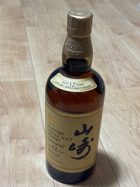 ウイスキー サントリー山崎 （お酒）の商品画像 - 査定依頼日：2026年1月5日 - 最高査定価格：21,000円