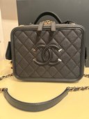 チェーンショルダー　CCフィリグリー　バニティバッグ　2Way