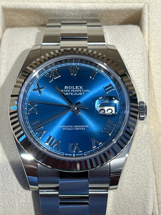 デイトジャスト41（高級時計）の商品画像 - 査定依頼日：2025年3月5日 - 最高査定価格：1,750,000円