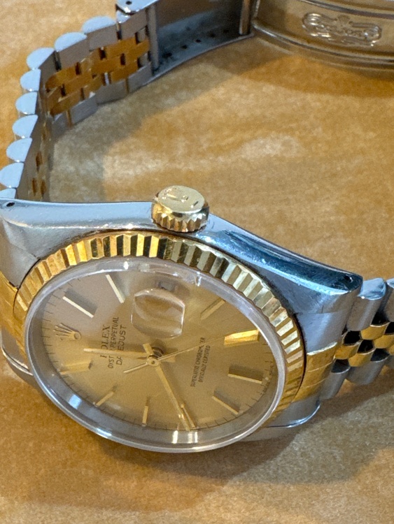 ロレックス デイトジャスト 1623（高級時計）の商品画像 - 査定依頼日：2026年2月8日 - 最高査定価格：1,080,000円