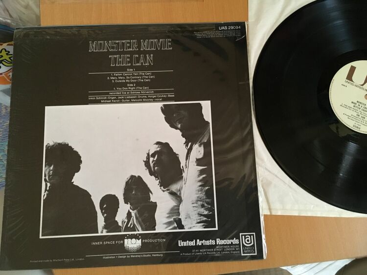 MONSTER MOVIE 　　THE CAN（レコード）の商品画像 - 査定依頼日：2025年10月14日 - 最高査定価格：2,000円