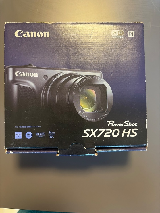 Power Shot SX720 HS（カメラ）の商品画像 - 査定依頼日：2026年8月3日 - 最高査定価格：35,000円