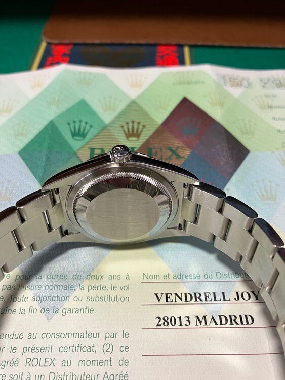 ロレックス エクスプローラー 11427（高級時計）の商品画像 - 査定依頼日：2024年12月9日 - 最高査定価格：850,000円