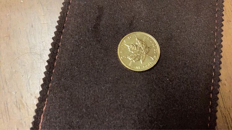 1/4ozメープル金貨（金・貴金属）の商品画像 - 査定依頼日：2026年10月4日 - 最高査定価格：178,000円