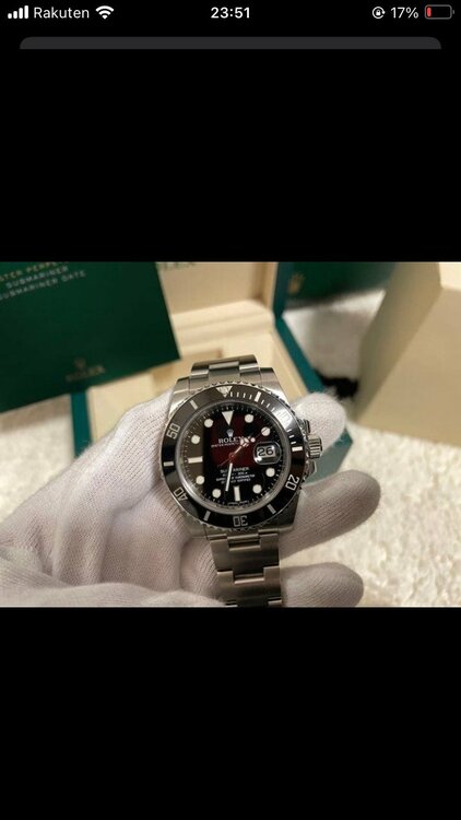 ROLEXサブマリーナ（高級時計）の商品画像 - 査定依頼日：2026年5月18日 - 最高査定価格：1,800,000円
