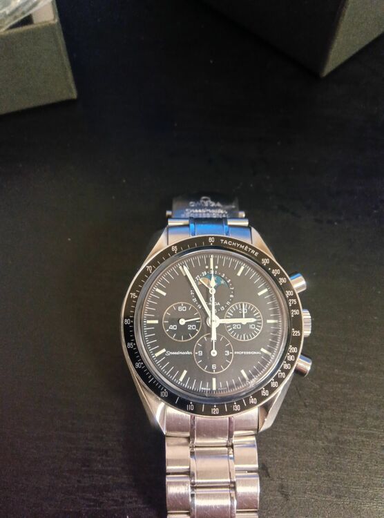 オメガ　スピードマスター　プロフェッショナル　ムーンフェイズ（高級時計）の商品画像 - 査定依頼日：2025年9月9日 - 最高査定価格：780,000円