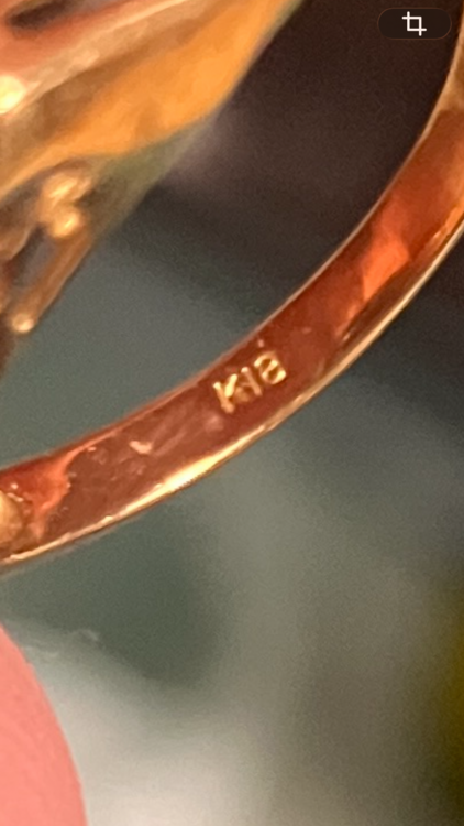 k18の刻印ありの指輪（金・貴金属）の商品画像 - 査定依頼日：2026年5月31日 - 最高査定価格：100,000円