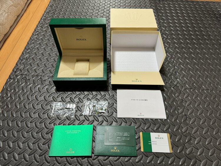 GMTマスターⅡ（高級時計）の商品画像 - 査定依頼日：2025年4月17日 - 最高査定価格：1,560,000円