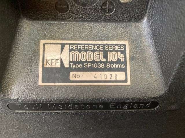 KEFスピーカー（オーディオ・スピーカー）の商品画像 - 査定依頼日：2025年3月18日 - 最高査定価格：40,000円