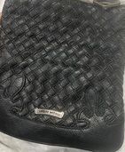 レア CHROME HEARTS クロムハーツ バック ブラック ショルダーバッ（古着・ファッション）の商品画像 - 査定依頼日：2025年9月21日 - 最高査定価格：100,000円