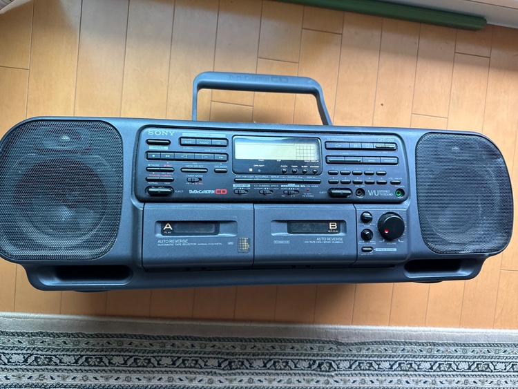 ソニーcdラジカセ（オーディオ・スピーカー）の商品画像 - 査定依頼日：2026年7月24日 - 最高査定価格：1,500円