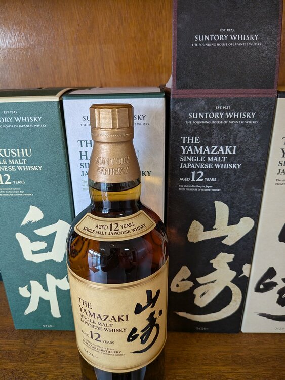 ウイスキー サントリー山崎（お酒）の商品画像 - 査定依頼日：2026年7月4日 - 最高査定価格：61,200円
