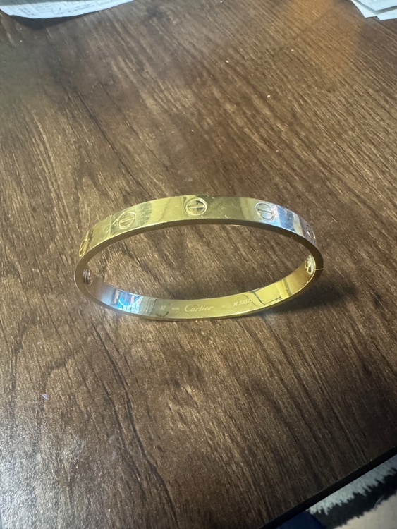 カルティエ　ラブブレス（金・貴金属）の商品画像 - 査定依頼日：2026年1月30日 - 最高査定価格：500,000円