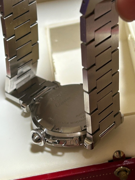 カルティエ パシャ パシャCピンクダイヤルラージでー（高級時計）の商品画像 - 査定依頼日：2025年10月30日 - 最高査定価格：280,000円