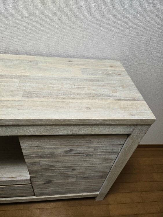 unico　マノア　キャビネット（家具・寝具）の商品画像 - 査定依頼日：2026年3月6日 - 最高査定価格：3,000円