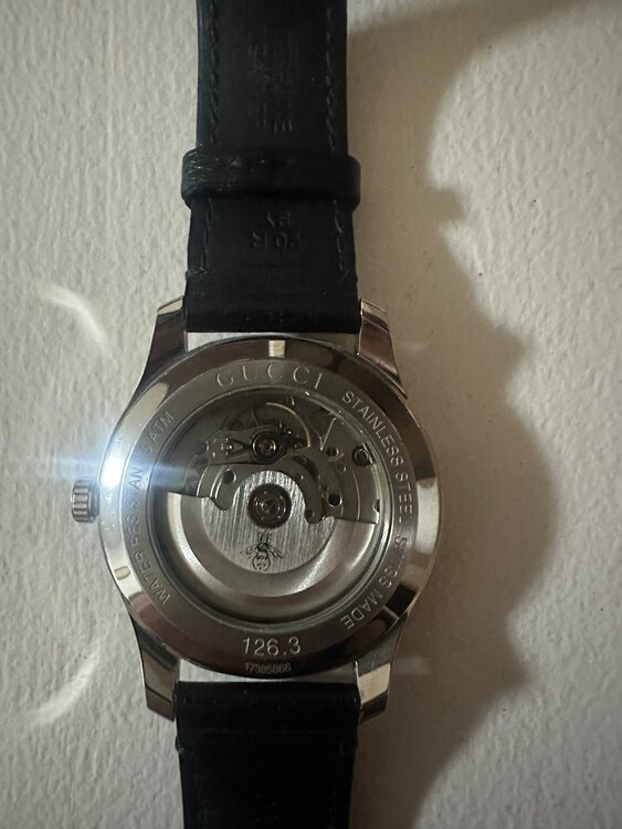 グッチ手巻き時計（高級時計）の商品画像 - 査定依頼日：2025年3月20日 - 最高査定価格：50,000円