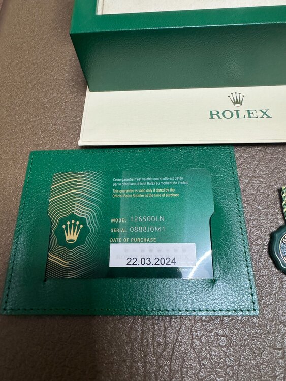 ロレックス デイトナ 126500Ln（高級時計）の商品画像 - 査定依頼日：2025年5月19日 - 最高査定価格：4,000,000円