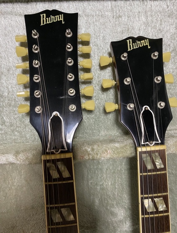 Burny ダブルネック（ジミー・ペイジ モデル）（ピアノ・楽器・PA機材）の商品画像 - 査定依頼日：2026年3月30日 - 最高査定価格：110,000円