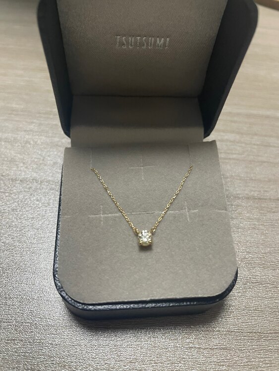 K18イエローゴールドダイヤモンドネックレス（金・貴金属）の商品画像 - 査定依頼日：2025年4月16日 - 最高査定価格：45,000円