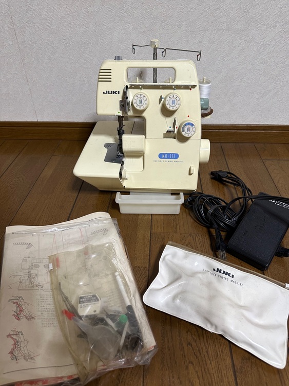 JUKI MO-313 ロックミシン（家電）の商品画像 - 査定依頼日：2025年10月17日 - 最高査定価格：1,100円